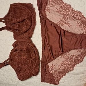 Auden Bra and 1 pair of matching panties